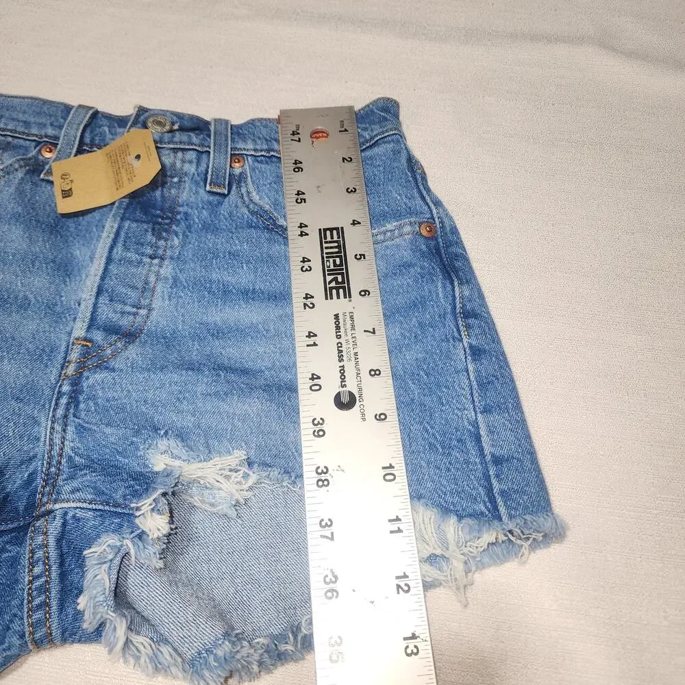 Levi's women's shorts 501 button fly W26''
